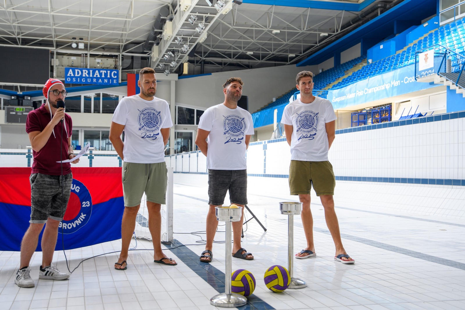 Ždrijeb Divlje lige na ‘dnu’ bazena u Gružu: Olimpijski pobjednici izvlačili kuglice